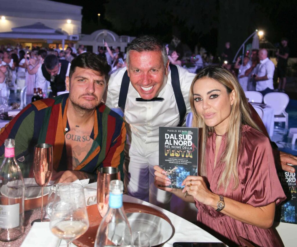 White Dinner Water Show Paolo Renis e Elena Morali e Luigi Favoloso